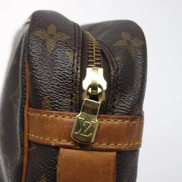 LOUIS VUITTON Monogram Compiegne 28 Clutch Bag M51845 LV Auth BA3821 - Picture 9 of 16